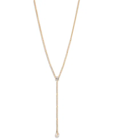 Givenchy Cubic Zirconia Crystal Gold-tone Long Y Necklace