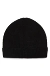 Givenchy Cuffed Beanie In Black