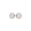 Givenchy Spherical Curve Stud Earrings In Metallic