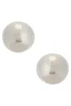 Givenchy Curve Earrings In Silvery
