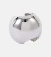 Givenchy Curve Logo Ear Cuff In Silber