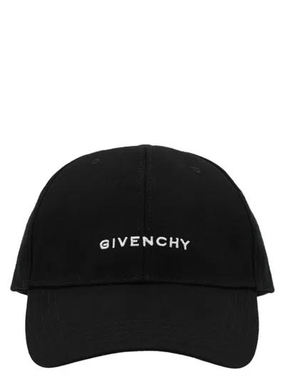 Givenchy Black Curved Cap