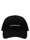 Givenchy Logo-embroidered Baseball Cap In 黑色的