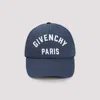 Givenchy Round Visor Cap With Prominent Logo In Blue