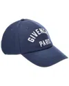 Givenchy Curved Cap In Blue