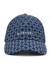 Givenchy Embroidered Logo Baseball Cap In Dark Blue