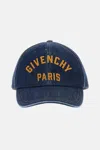 Givenchy Curved Cap  In Blue