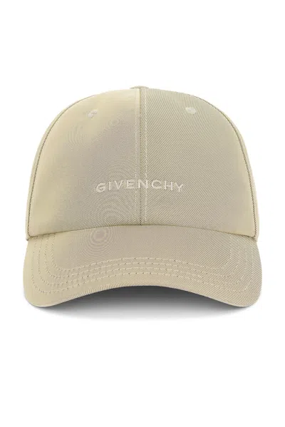 Givenchy Curved Cap In Natural Beige