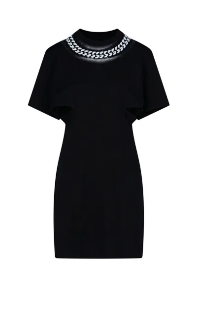 Givenchy Cut-out Detail Dress In Black