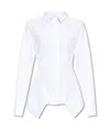 GIVENCHY CUT-OUT DETAIL FITTED SHIRT