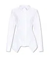 Givenchy Women's Shirt With Insert In White