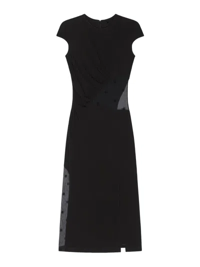 GIVENCHY VESTIDO MIDI - NEGRO