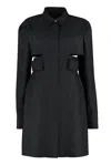 Givenchy Women's Chemisier With Graphic Inserts In Black