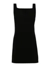 Givenchy Cutout Draped Mini Dress In Black