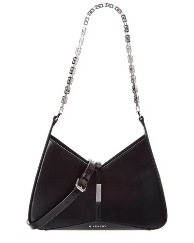 Givenchy Cut Out Small Leather Shoulder Bag In Brown