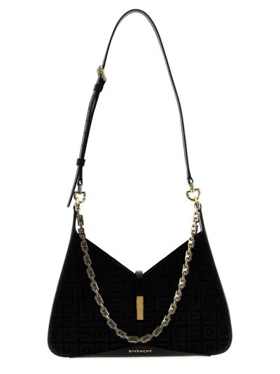 Givenchy 'cut Out' Small Shoulder Bag In Black