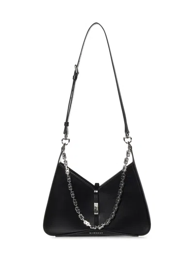 Givenchy Cut Out Small Shoulder Bag In Black