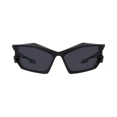 Pre-owned Givenchy Cut Sunglasses 'matte Black/smoke' | Men's Size Onesize