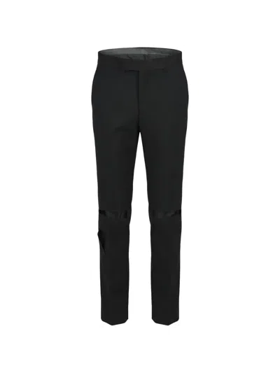 Givenchy Cut-out Detail Wool Trousers In Black