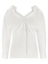 Givenchy 'cut-out' Shirt In White