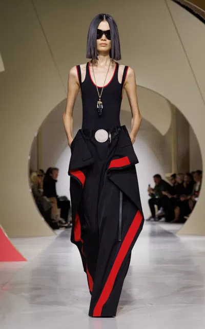Givenchy Cutout Tank Top In Black