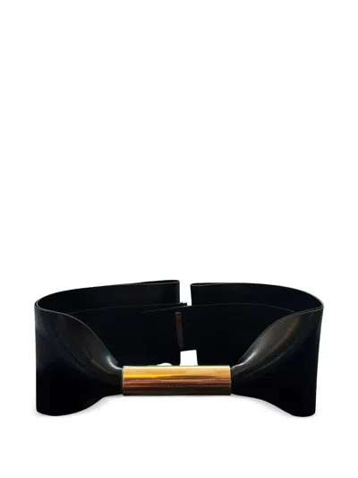 Givenchy Cylindrical Belt In Black