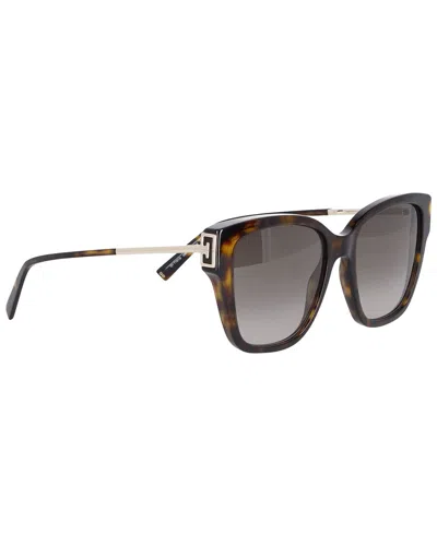 Givenchy D-frame Tortoiseshell Sunglasses (authentic Pre-loved) In Brown