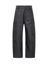 Givenchy Dark Blue Cargo Pants In Blue