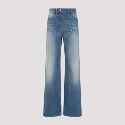 GIVENCHY DARK BLUE COTTON JEANS