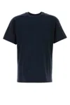 Givenchy Dark Blue Cotton T-shirt In Blue