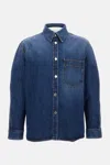 Givenchy Classic Denim Shirt With Button-up Front In Blue