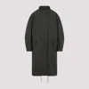 Givenchy Cotton Jacket With Back Slit And Drawstrings
