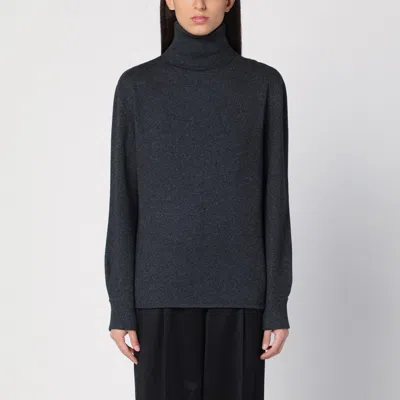 Givenchy Dark Grey Turtleneck With Drawstring