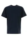 Givenchy Dark Blue Cotton T-shirt In Blue