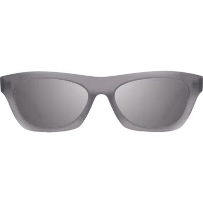 Givenchy Day 55mm Square Sunglasses In Metallic