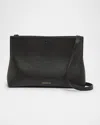 Givenchy Day Flat Crossbody Pouch Bag In Shiny Leather