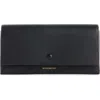 Givenchy Day Grained Leather Continental Wallet In Black