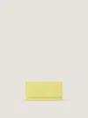 Givenchy Day Long Wallet In Grained Leather In Green