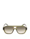Givenchy Day Pilot-frame Sunglasses In Gray