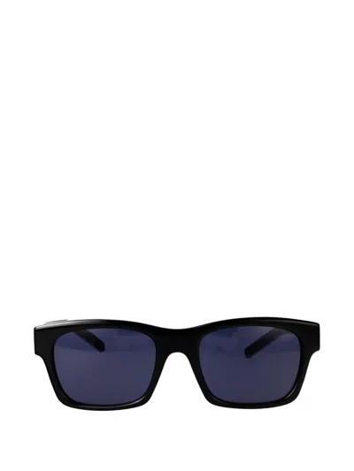 Givenchy Day Square-frame Sunglasses In Black