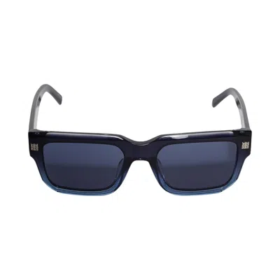 Pre-owned Givenchy Day Sunglasses 'shiny Blue/blue' | Men's Size Onesize