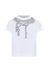 Givenchy Deconstructed Crystals-print T-shirt In White