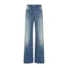 Givenchy Deep Blue Cotton Jeans In Blue
