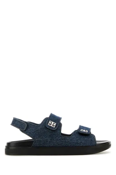 GIVENCHY DENIM 4G SANDALS