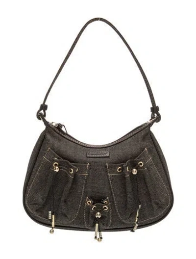Pre-owned Givenchy Denim Anthracite In Black