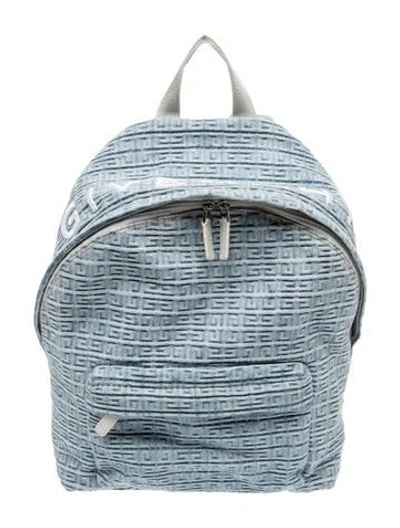 Pre-owned Givenchy Denim Backpack In Blue
