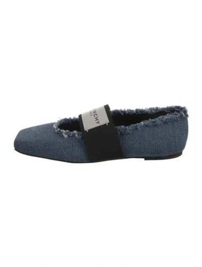 Pre-owned Givenchy Denim Ballet Flats In Blue