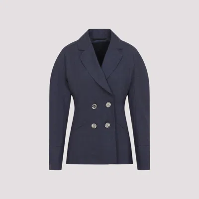 GIVENCHY DENIM BLUE SLIM FIT BLAZER