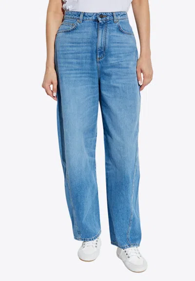 Givenchy Denim Boyfriend Jeans In Blue