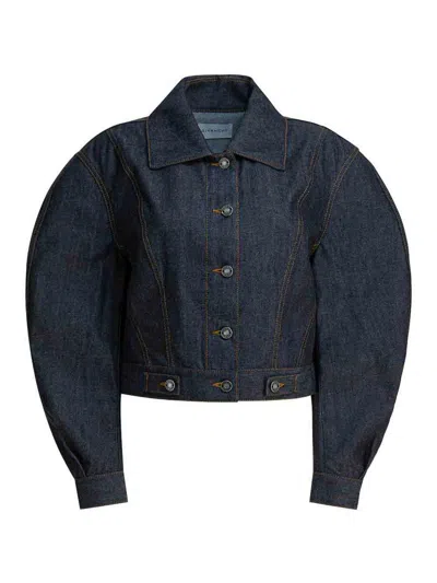 Givenchy Denim Cotton Jacket In Blue
